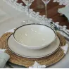 Plato hondo de cerámica Brisa 20 cm | Olimpio
