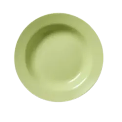 Plato de postre de cerámica Donna verde manzana 18 cm | Olimpio