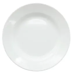 PLATO POSTRE CERAMICA 18CM DONNA BCO