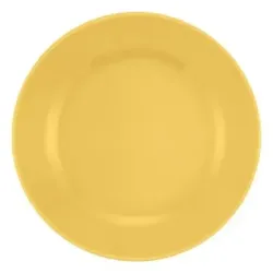 PLATO POSTRE CERAMICA 18CM DONNA AMARILLO