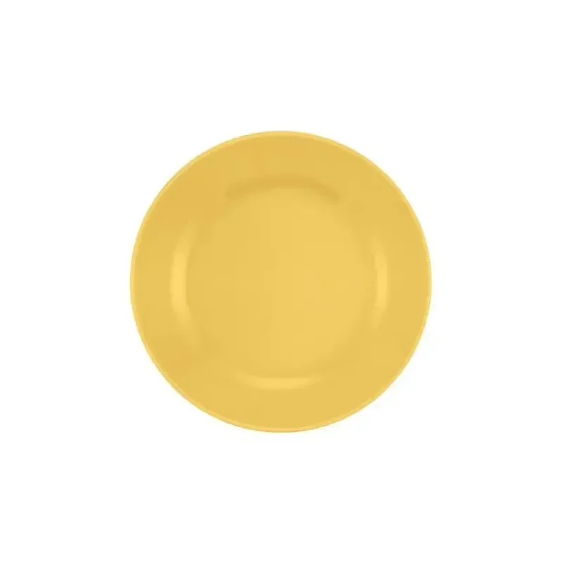 PLATO POSTRE CERAMICA 18CM DONNA AMARILLO