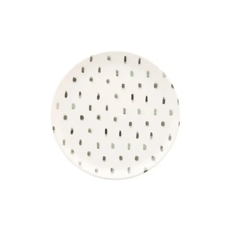 PLATO POSTRE CERAMICA 20CM SAMAMBAIA
