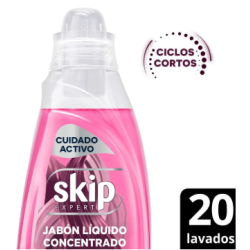 JABON LIQUIDO ROPA P/DILUIR SKIP X800ML CIC.C ROSA