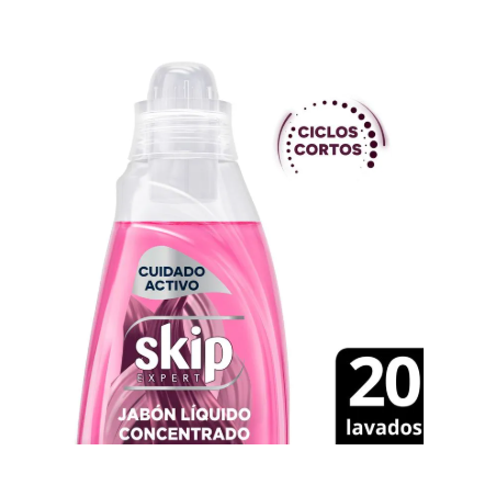 JABON LIQUIDO ROPA P/DILUIR SKIP X800ML CIC.C ROSA