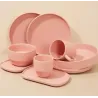 Plato de postre de cerámica Tutti Frutti 20x13 cm | Olimpio