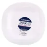 Plato de postre de vidrio opal Carine blanco 19 cm | Olimpio
