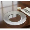 Plato de postre de vidrio Gema 19 cm | Olimpio