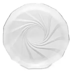 Plato de postre de vidrio Cosmos 19 cm | Olimpio