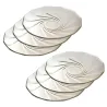 Plato de postre de vidrio Cosmos 19 cm | Olimpio