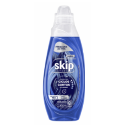 JABON LIQUIDO ROPA P/DILUIR SKIP X800ML CIC.C AZUL