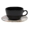 Taza de té con plato Terrazo 220 ml | Olimpio