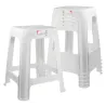 BANQUETA PLASTICA BLANCA