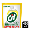 DETERGENTE CIF BIO ACT DP X450ML LIMON