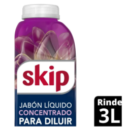 JABON LIQUIDO ROPA P/DILUIR SKIP 500ML POWER DELUX