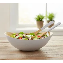 BOWL BAMBU IRREG 19X17X6 LILA