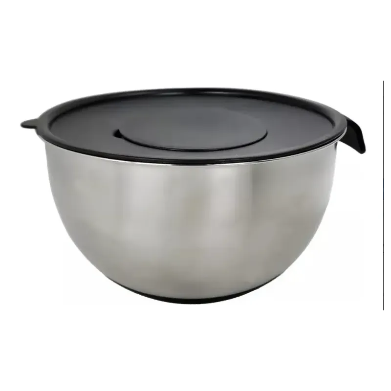 BOWL BATIDOR ACERO INOXIDABLE CON 3 RAYADOR 24X14CM