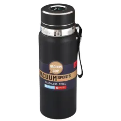 Botella térmica de acero inoxidable con termómetro 800 ml | Olimpio