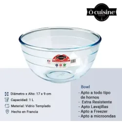 Bowl Prepware 1 L | Olimpio