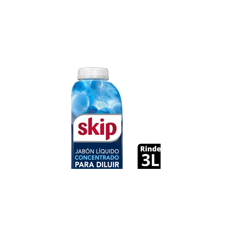 JABON LIQUIDO ROPA P/DILUIR SKIP 500ML BLANCO