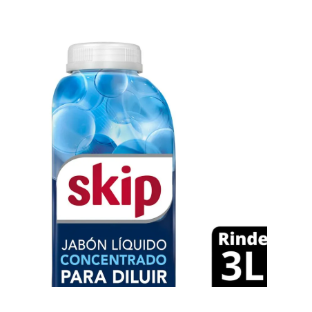 JABON LIQUIDO ROPA P/DILUIR SKIP 500ML BLANCO