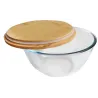 BOWL VIDRIO TAPA BAMBOO
