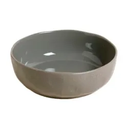 ENSALADERA GRANDE CERAMICA GRIS FUMEE
