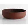 Ensaladera de cerámica grande chocolate | Olimpio
