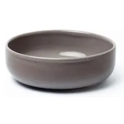 Ensaladera de cerámica chica gris fumé | Olimpio
