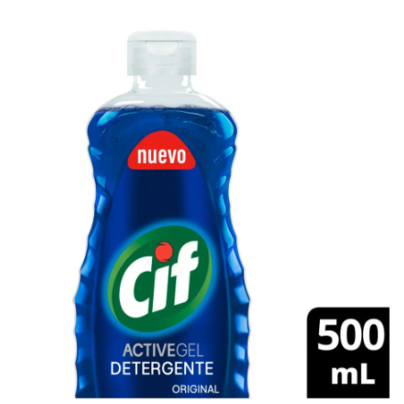 DETERGENTE CIF ACTIVO X10 X500ML ORIGINAL