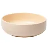 Ensaladera de cerámica grande hueso fumé | Olimpio