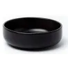 Ensaladera de cerámica grande negro mate | Olimpio