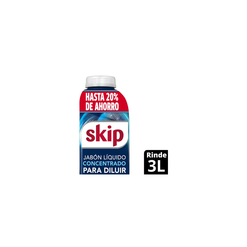JABON LIQUIDO ROPA P/DILUIR SKIP 500ML