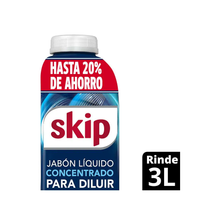 JABON LIQUIDO ROPA P/DILUIR SKIP 500ML