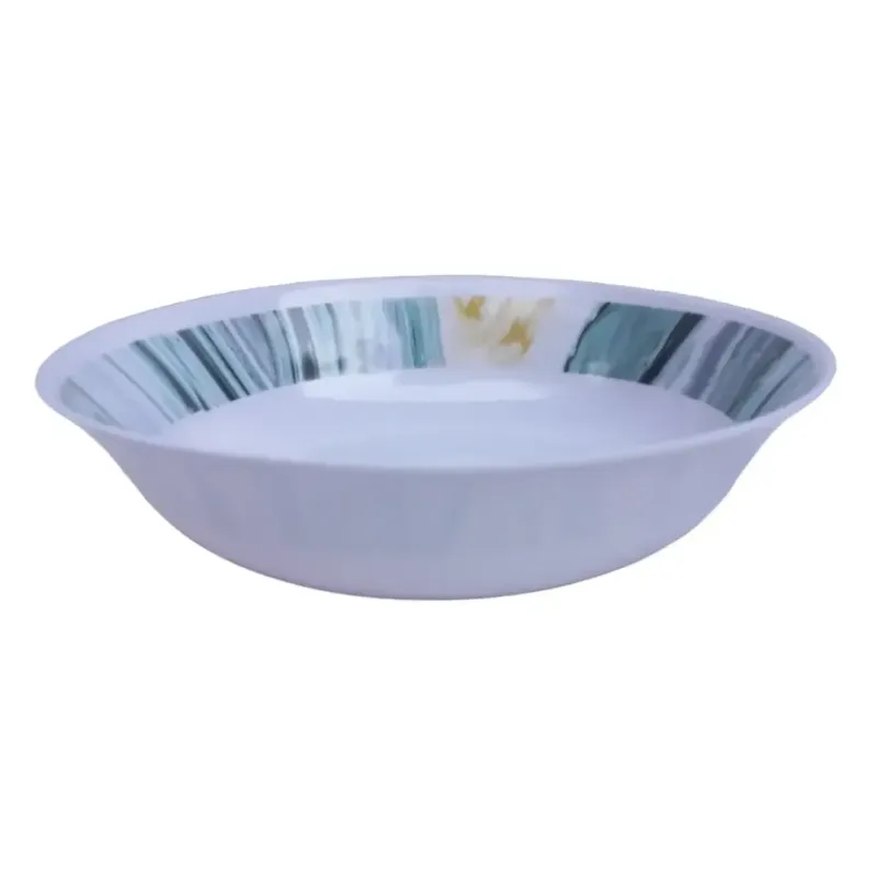 Ensaladera de melamina decorada 25 cm | Olimpio