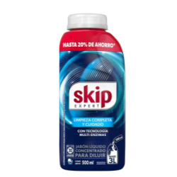 Jabón líquido para ropa para diluir Skip 500 ml | Olimpio
