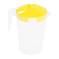 Jarra plástica 2 L con tapa | Olimpio
