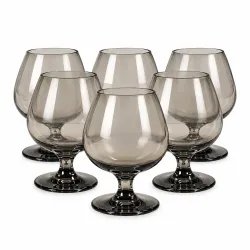 Set x6 copas de vidrio 520ml fume | Olimpio