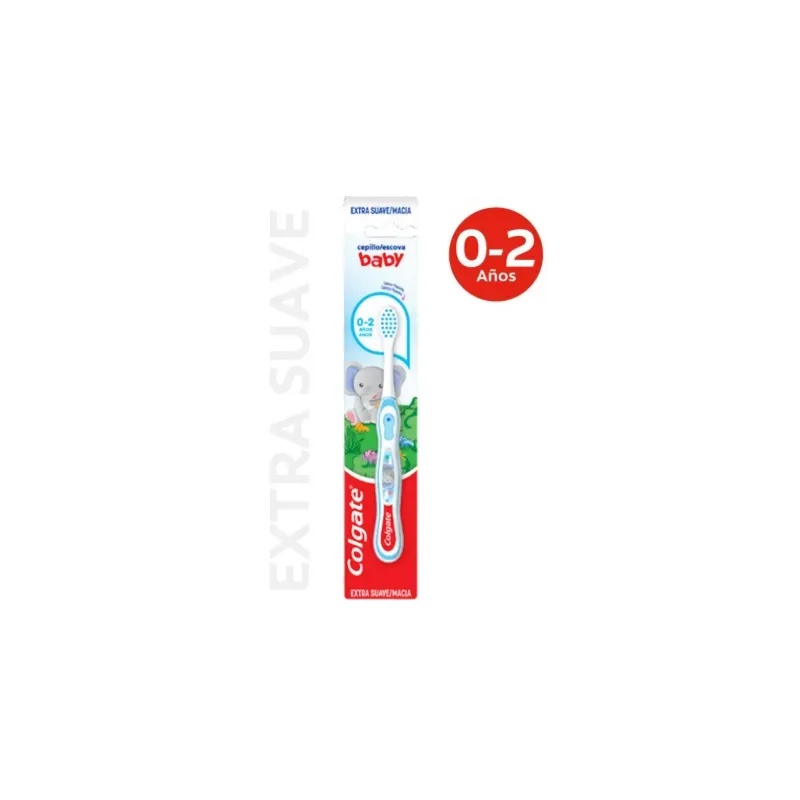 Cepillo dental infantil Colgate Smiles 0 a 2 años | Olimpio