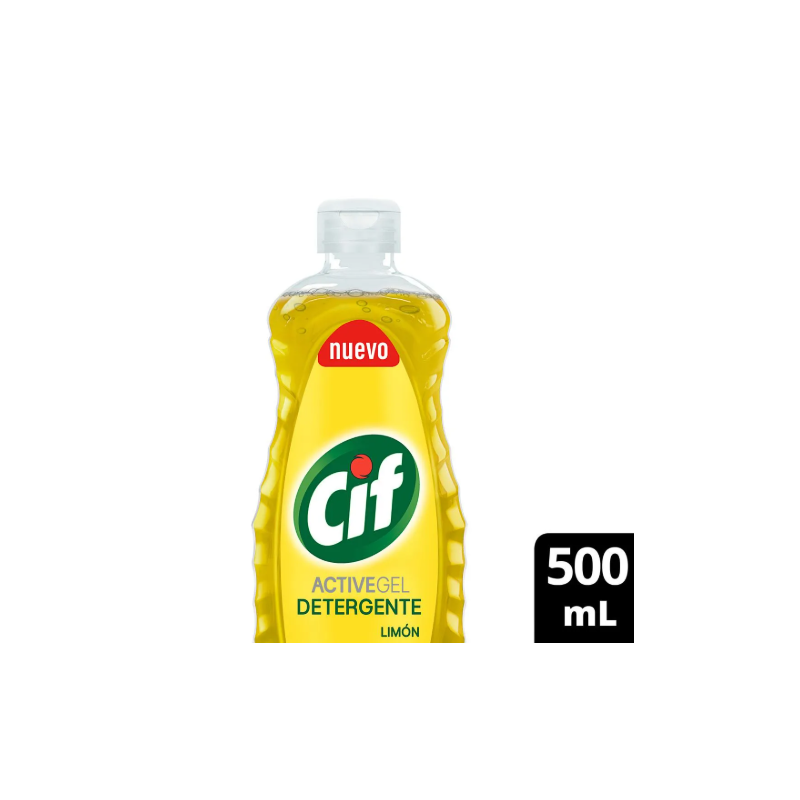 Detergente Cif Activo x10 limón 500 ml | Olimpio