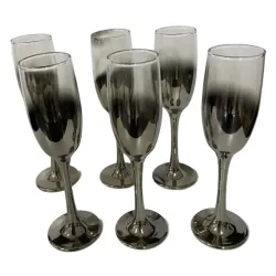 Set x6 copas de vidrio 180ml champagne | Olimpio