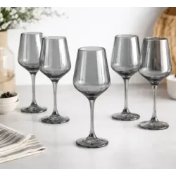 Set x6 copas de vidrio 435ml fume | Olimpio
