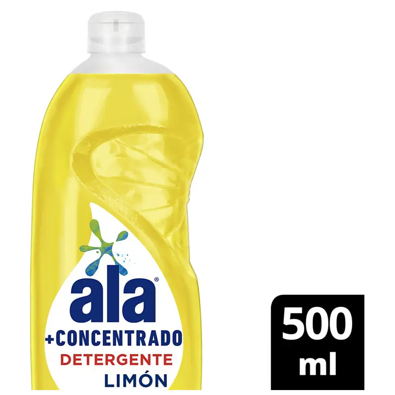 Detergente Ala Ultra limón 500 ml | Olimpio