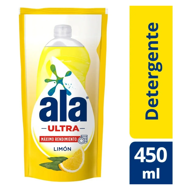 DETERGENTE ALA ULTRA DP X450ML LIMON