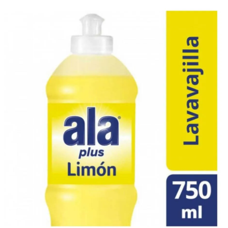 DETERGENTE ALA PLUS X750ML LIMON