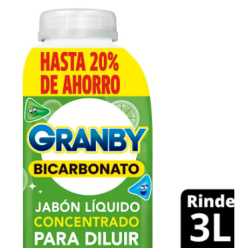 JABON LIQUIDO ROPA P/DILUIR GRANBY 500ML