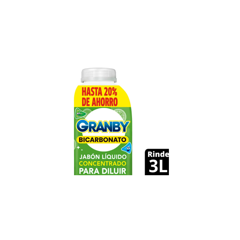 Jabón líquido para ropa para diluir Granby 500 ml | Olimpio