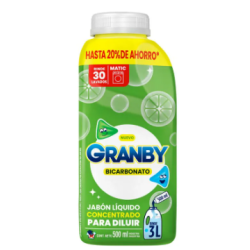 Jabón líquido para ropa para diluir Granby 500 ml | Olimpio
