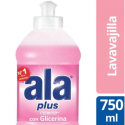DETERGENTE ALA PLUS X750ML GLICERINA