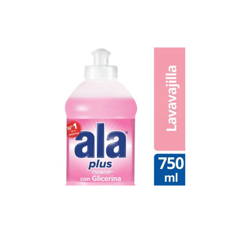 DETERGENTE ALA PLUS X750ML GLICERINA