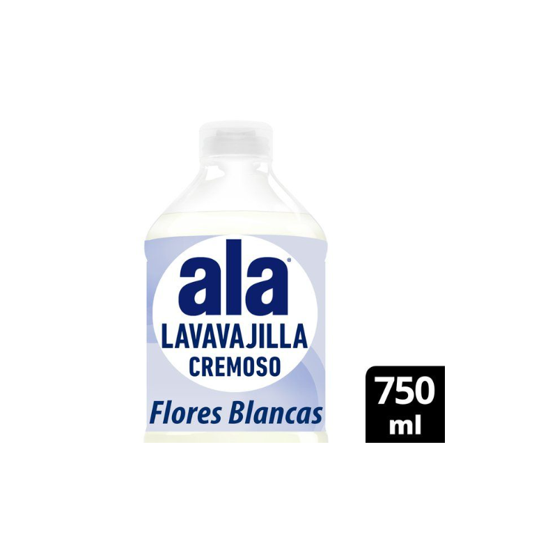 DETERGENTE ALA PLUS X750ML FLORES BLANCAS